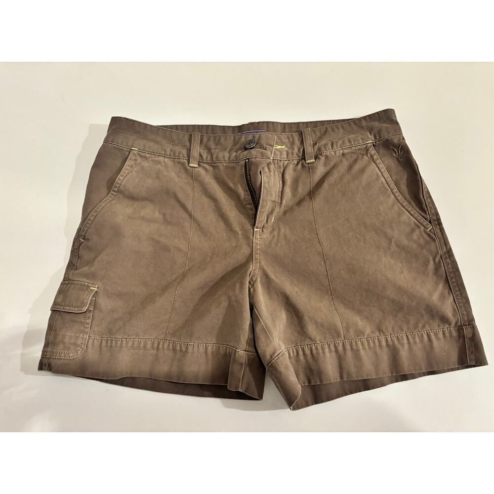 Ibex Organic Cotton Brown Hiking Outdoor Shorts Women's Size 10